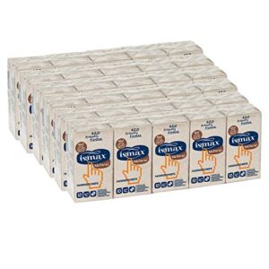 Pañuelos Multiusos Pack 250 Unidades Eco Reciclado - 3 Capas Absorbente Ecologico EXTRA XXL - NO IRRITANTE - Caja de 25 Packs de 10x10 Pañuelitos
