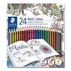Staedtler Noris Colour - Paquete de 24 lápices de colores